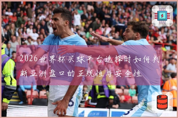 2026世界杯买球平台选择时如何判断亚洲盘口的正规性与安全性